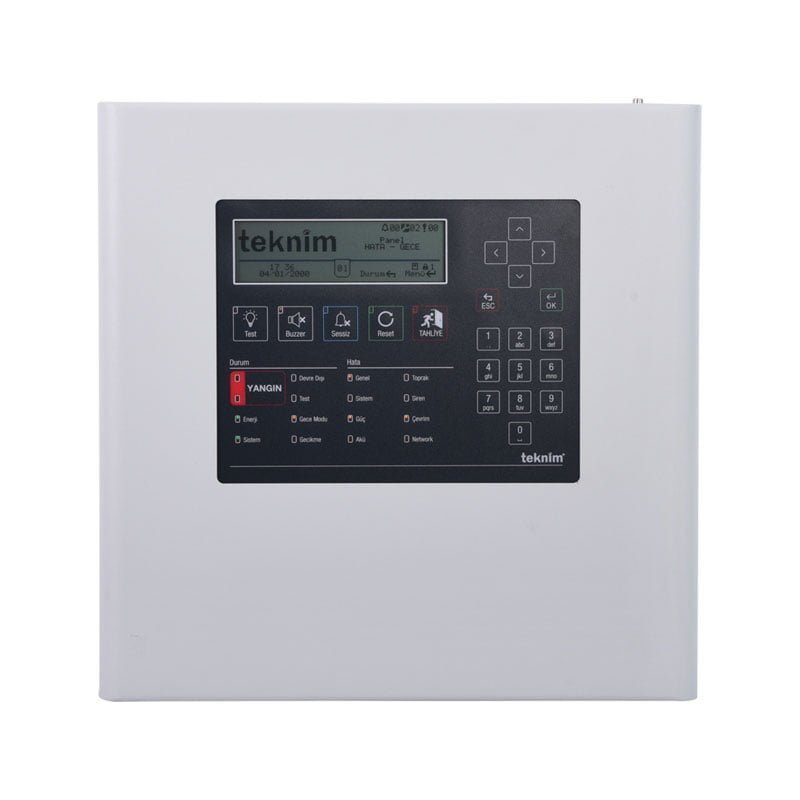 1 LOOP ANALOG ADRESLİ YANGIN ALARM PANELİ TFP-1211