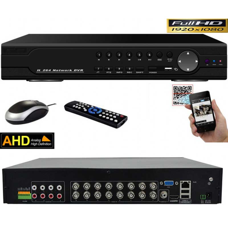 AHD 16 CH Kayıt Cihazı SV-9316AHD