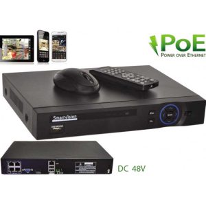Nvr 4 Kanal Poe Kayıt Cihazı SV-7904PNVR