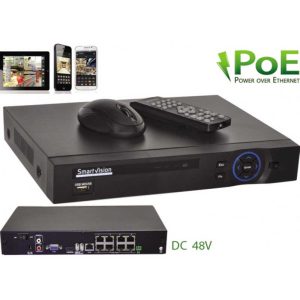 Nvr 8 Kanal Poe Kayıt Cihazı SV-7908PNVR