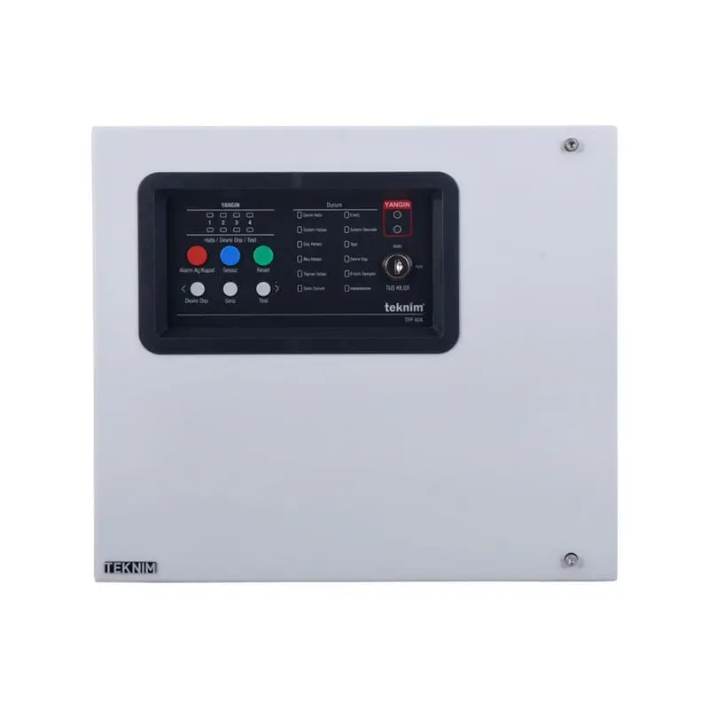 4 BÖLGELİ KONVANSİYONEL YANGIN ALARM PANELİ TFP-404