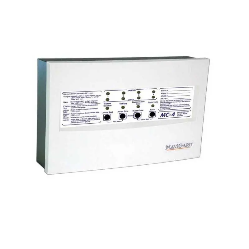 4 Bölge Konvansiyonel Yangın Alarm Santralleri ML-2224