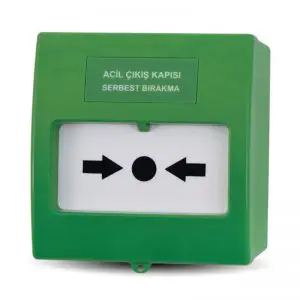 ACİL ÇIKIŞ KAPISI SERBEST BIRAKMA BUTONU TFB-3165 G