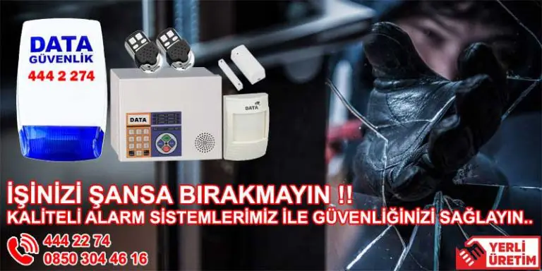 Data Alarm Sistemleri Özellikleri Data Alarm Sistemleri Özellikleri