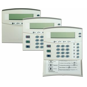 Caddx NX-1348E ICON Keypad Çıkarılabilir Kapaklı