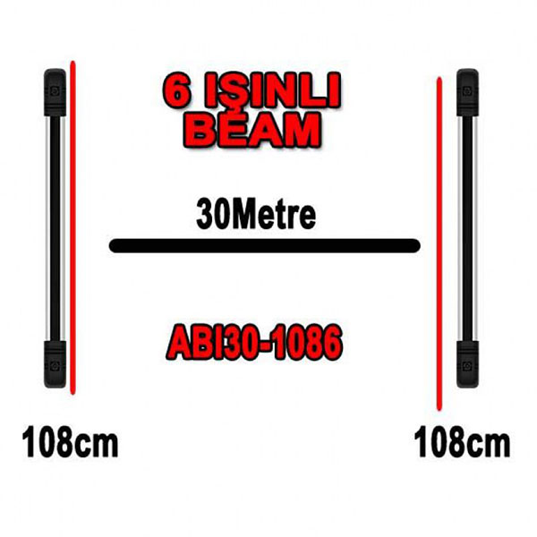 opax-abi30-1086-6-isinli-108cm-pencere-bariyeri-30-metrelik-infrared-bariyer